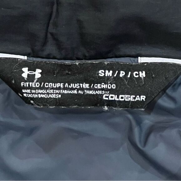 Under Armour Black ColdGear Reactor Parka Size Small - Picture 13 of 16